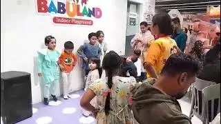 My Little Sister and my Cousin Ayan is Dancing in Babuland indoor Playground 