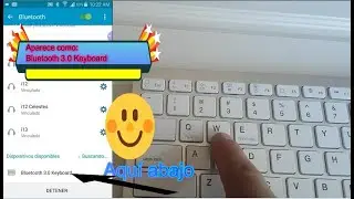😀⌨📡 Teclado inal&aacute;mbrico Bluetooth BK3001 BK3002 &iquest;Como conectar android y windows 10? en tu cel y pc