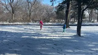 Snow Day in Flushing Meadows - December 2024