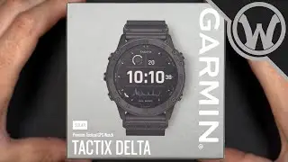 Garmin tactix Delta Solar Edition in 2021 - Unboxing (No Commentary)