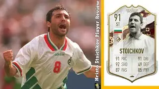 ИКОНА ЧЕМПИОНАТА МИРА FIFA 23 ХРИСТО СТОИЧКОВ ОБЗОР ИГРОКА | 91 ХРИСТО СТОИЧКОВ ОБЗОР ИГРОКА