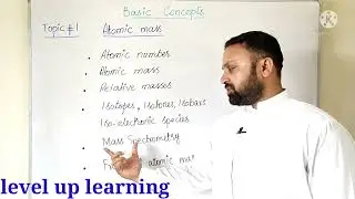 Level up learning | MDCAT | ECAT | FUNG | PPSC | Chemistry | Prof.M.waqas