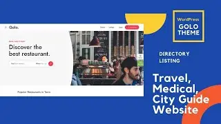 Travel Guide Website | Directory, Rental, Medical Services Listing Website | Golo WordPress Theme