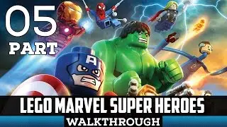 Lego Marvel Super Heroes Gameplay Walkthrough Part 5 - Stark Tower