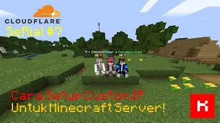 Cara Setup IP Custom untuk Minecraft Server | SERIAL #7