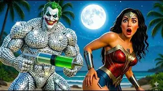 Unexpected Team Up: Silver Spider-Man & Iron Man vs SILVER JOKER! 🥈🤡 (Wonder Woman Rescue)