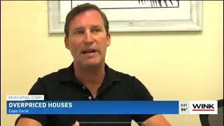 WINK News Interviews Peter Davis about the Cape Coral, Florida Housing Market