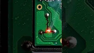 WARNING: Scary Close-Up of an Electrical Fire 22 #shorts