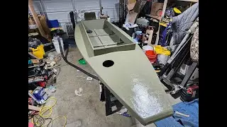 Building a Waterfowl Sneak Boat part 3