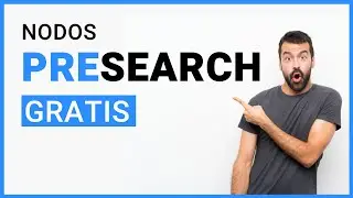 C&oacute;mo crear un NODO Presearch GRATIS de por vida para generar $PRE
