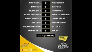 PDC European Darts Open 2023 Round 3 Brendan Dolan v Josh Rock 2023 03 26 HUN