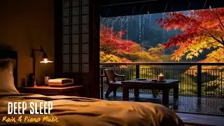 Fall Into Sleep Instantly 🌧️ Melatonin Boost &bull; Rain Sounds & Soft Piano