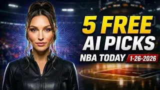 These 5 NBA Picks Are AI Generated - Do They Actually Hit?