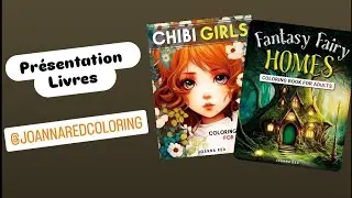 🌟 Pr&eacute;sentation Livre Chibi Girls et Fantasy Fairy Homes Joanna Red