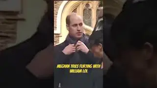Meghan Markle TRIES Flirting With Prince William #meghanmarkle #princewilliam