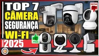 MELHOR CÂMERA DE SEGURANÇA WI-FI 2025: VISÃO NOTURNA, ÁUDIO E MONITORAMENTO EM TEMPO REAL!