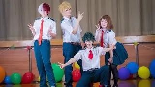 【ヒロアカ】ピースサイン/ファタール/君と夏フェス コスパフォ踊ってみた  コスクラ学園祭〈Aproject〉