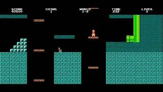 The SECRET ROOM in Super Mario Bros.