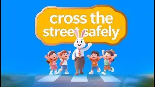 Safe Street Song | Bunny Teacher | SongsForChildren