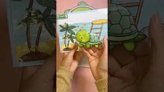 Turtle house blind bag 거북이집 꾸미기 블라인드백 #unboxing #papercraft #satisfying #diy #blindbag #종이놀이