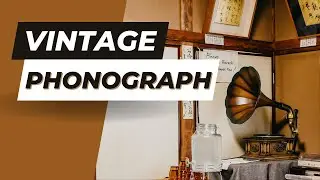1900s Edison Phonograph Playing Music | Vintage Gramophone Sound (Free SFX)