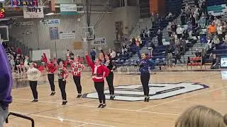 Great Falls High dance squad halftime show