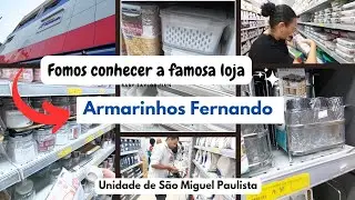 Conhecendo a loja Armarinhos Fernando de São Miguel Paulista.