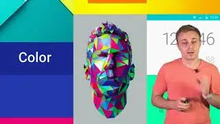 Material Design in the Google I O App