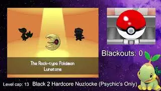 Pok&eacute;mon Black 2 - Hardcore Nuzlocke (Psychic Types Only) - #1