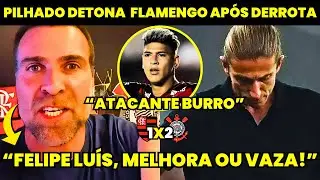 PILHADO RASGA O VERBO E DETONA FLAMENGO APÓS DERROTA NA SUPERCOPA