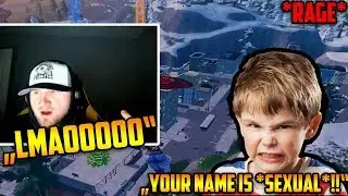 KID accuses TTHump of *SEXUAL* name! | Fortnite Clips