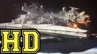 Star Wars Rogue one - Star Destroyer Crash