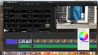 Editing in iMovie 3
