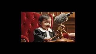⚖️ Baby Judge Interview 😂 | Chocolate Wins Case!