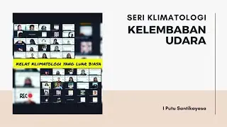 Seri klimatologi: Kelembaban Udara