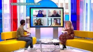 'Should religion have a bigger role in society? &ndash; Andrew Copson responds &ndash; BBC Sunday Morning Live