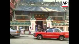 HONG KONG: CITIZENS OF HONG KONG PAY RESPECTS TO DENG XIAOPING
