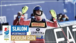 Adrian Pertl | Silver | Men&rsquo;s Slalom | 2021 FIS World Alpine Ski Championships