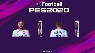 Depay + Tattoo Compat&iacute;vel com todos Patchs - Pes2020