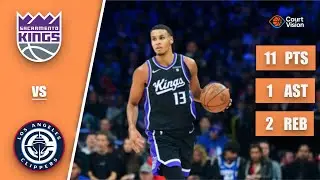 Keegan Murray - 11 Points, 1 Assist, 2 Rebounds vs Clippers - 2025-26 Regular Season