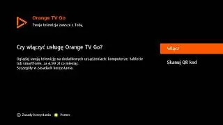 Orange TV GO aktywacja