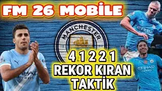 FM26 MOBILE 41221 RECORD-BREAKING TACTICS BEST TACTICS #fm26mobile #fm26mobiletaktik