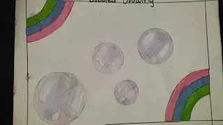 Realistic Bubble drawing 🫧✨ by @Crafty Hands