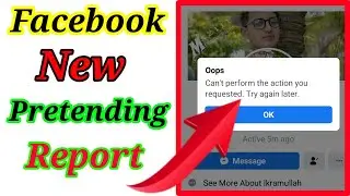 How To Report Facebook Account | Pretending Report Fb 2021 | Technical Mukhlees