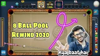 8 Ball Pool Rewind 2020 - Best Trick Shot & Kiss Shot Compilation || Paras xD