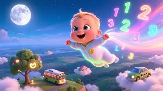 Learning Numbers in the Sky | Fun Counting Song for Kids | Educational Nursery Rhyme