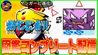 【Pokémon Pinball】ゲンガー進化!!ポケモンピンボールの図鑑コンプリート目指す16