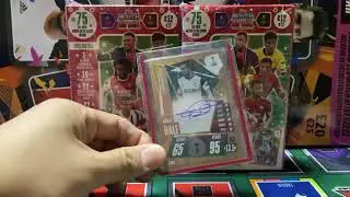 Topps Match Attax Festive Box chances of Signed Autograph Gareth Bale Cards