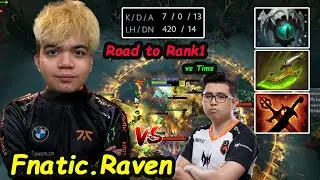 Fnatic Raven Juggernaut Road To TOP1 vs TNC.Tims Nyx Assassin Dota 2 pro gameplay