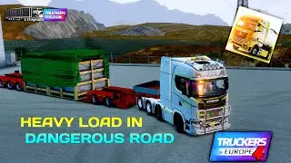Heavy Load Truck Driving in Mountains 🏔️[truck of Europe 3]